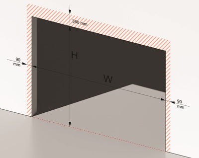 roller doors for garage aperture measuring